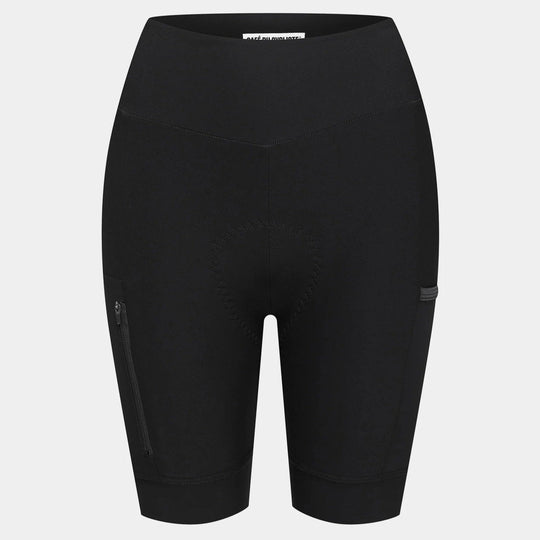 Shorts femme Cafe du Cycliste Elsa - Noir