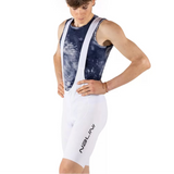 Cuissard à bretelles Nalini Clean - Blanc
