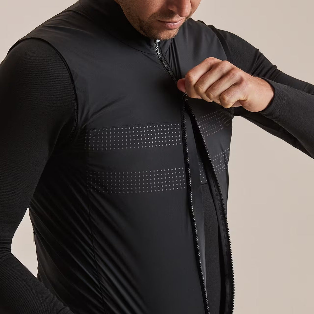 Chaleco Rapha Brevet Lightweight Insulated - Negro
