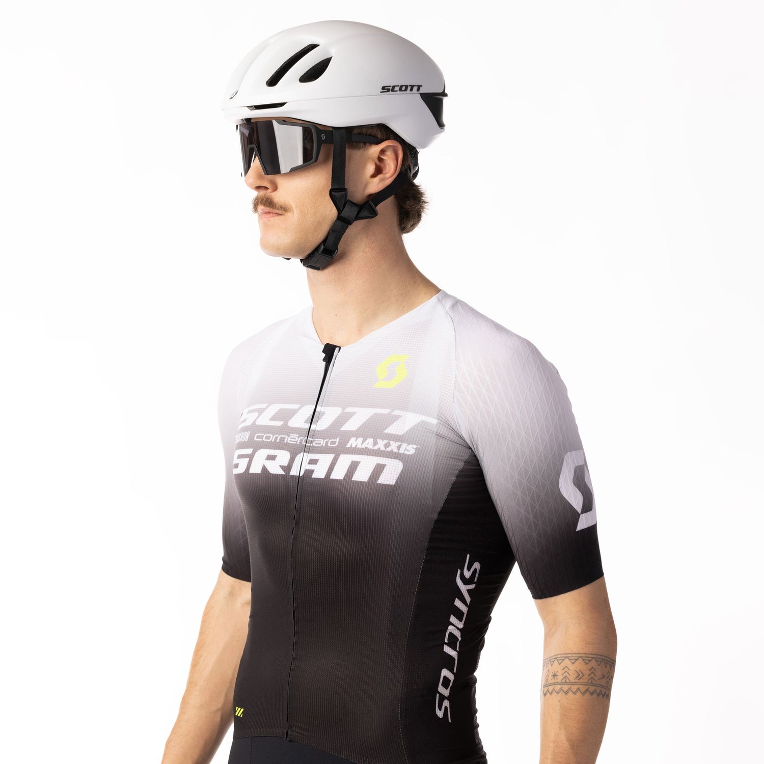 Casco Scott Cadence Plus - Bianco - B