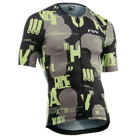 Northwave Blade Type jersey - Black Yellow