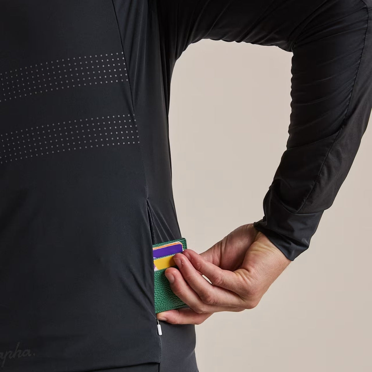 Rapha Brevet Lightweight Insulated jacke - Schwarz