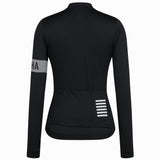 Maillot femme manches longues Rapha Pro Team Midweight 2 - Noir