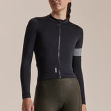 Maillot femme manches longues Rapha Pro Team Midweight 2 - Noir