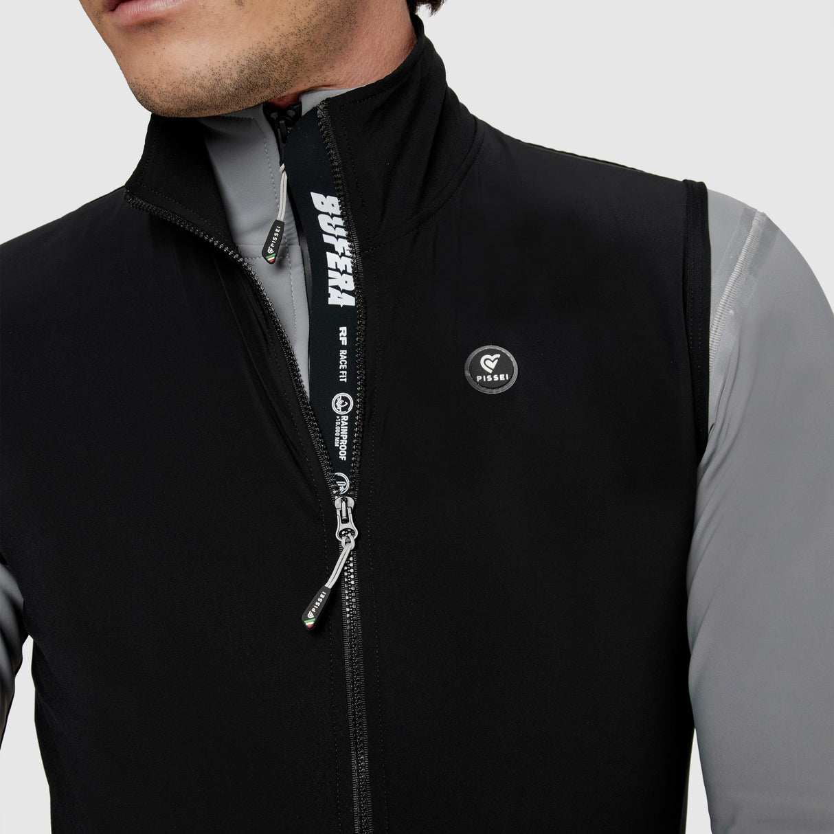 Gilet Pissei Bufera - Nero - C