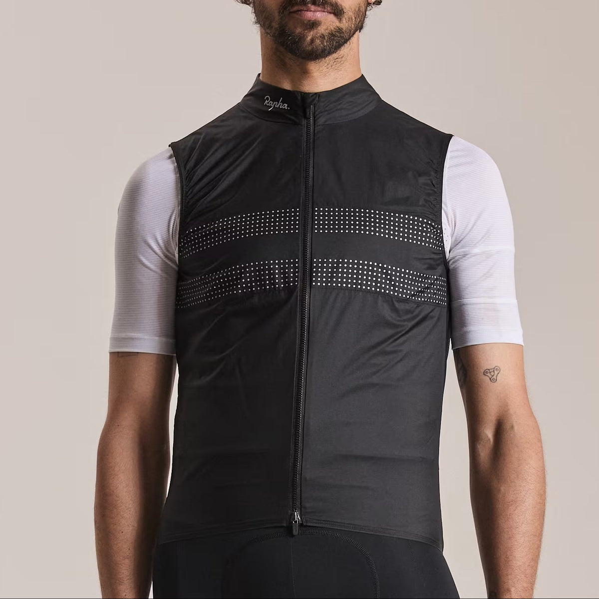 Gilet Rapha Brevet Wind 3 - Nero