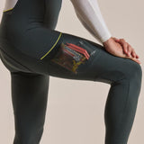 Rapha Brevet Cargo lange tragerhose - Grün