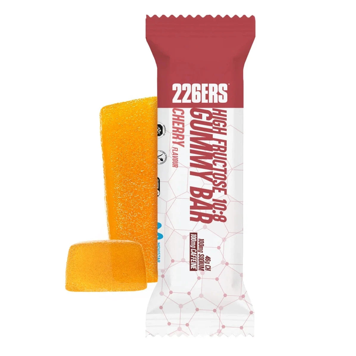 Barretta 226ers High Fructose Caffeine Gummy Bar - Ciliegia 226ERS