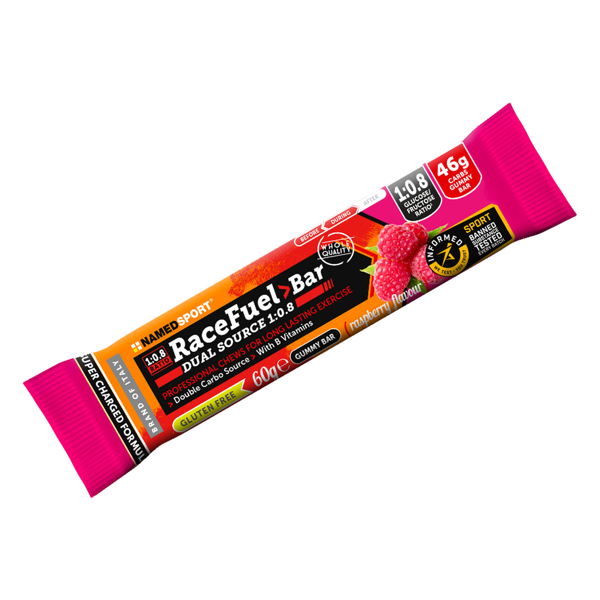 Barretta Named Race Fuel Bar - Lampone Named