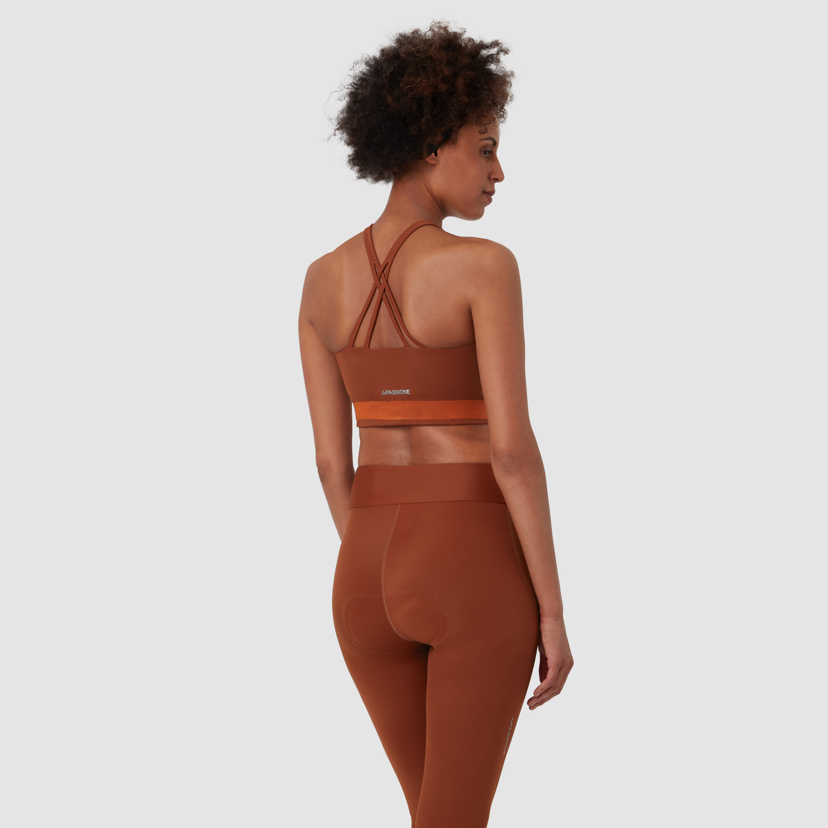 Bermuda 3/4 donna La Passione Flow - Terracotta La Passione