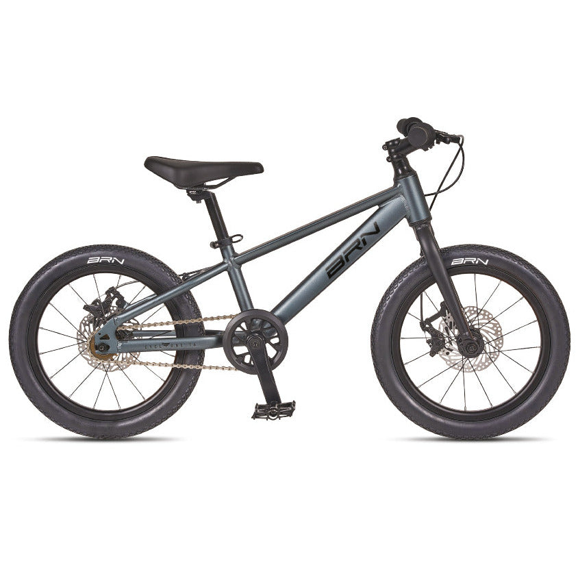 kinderfahrrad 16 zoll unisex BRN Young 20 kinder fahrrad - Grau