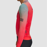 Maap Blurred Out Pro Hex 2.0 langarm trikot - Rot