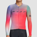 Maap Blurred Out Pro Hex 2.0 long sleeve jersey - Red