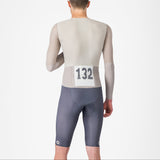 Body Castelli Body Paint 5 TT Speedsuit - Grigio chiaro Castelli
