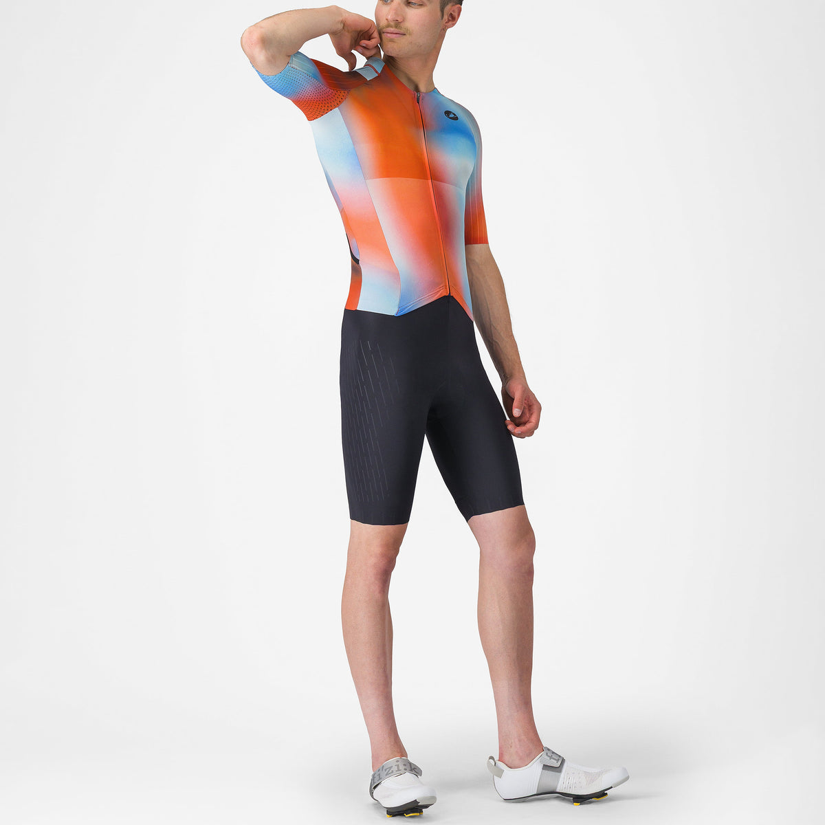 Castelli Free Sanremo 3 Suit skinsuit - Orange