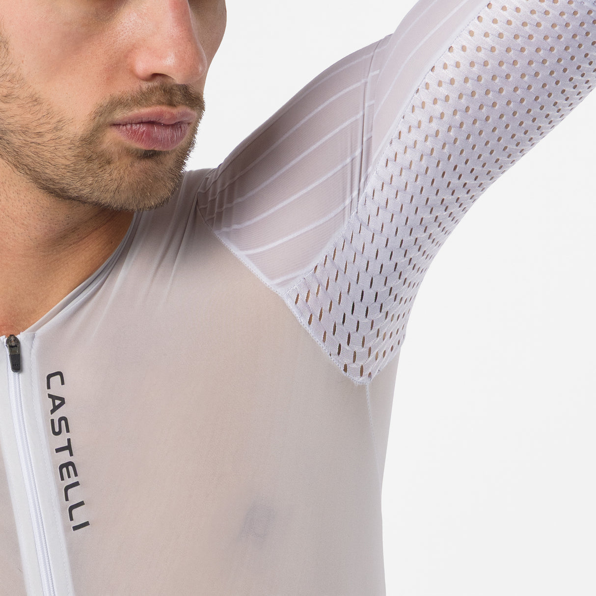 Combinaisons Castelli PR 3 Speed Suit - Blanc