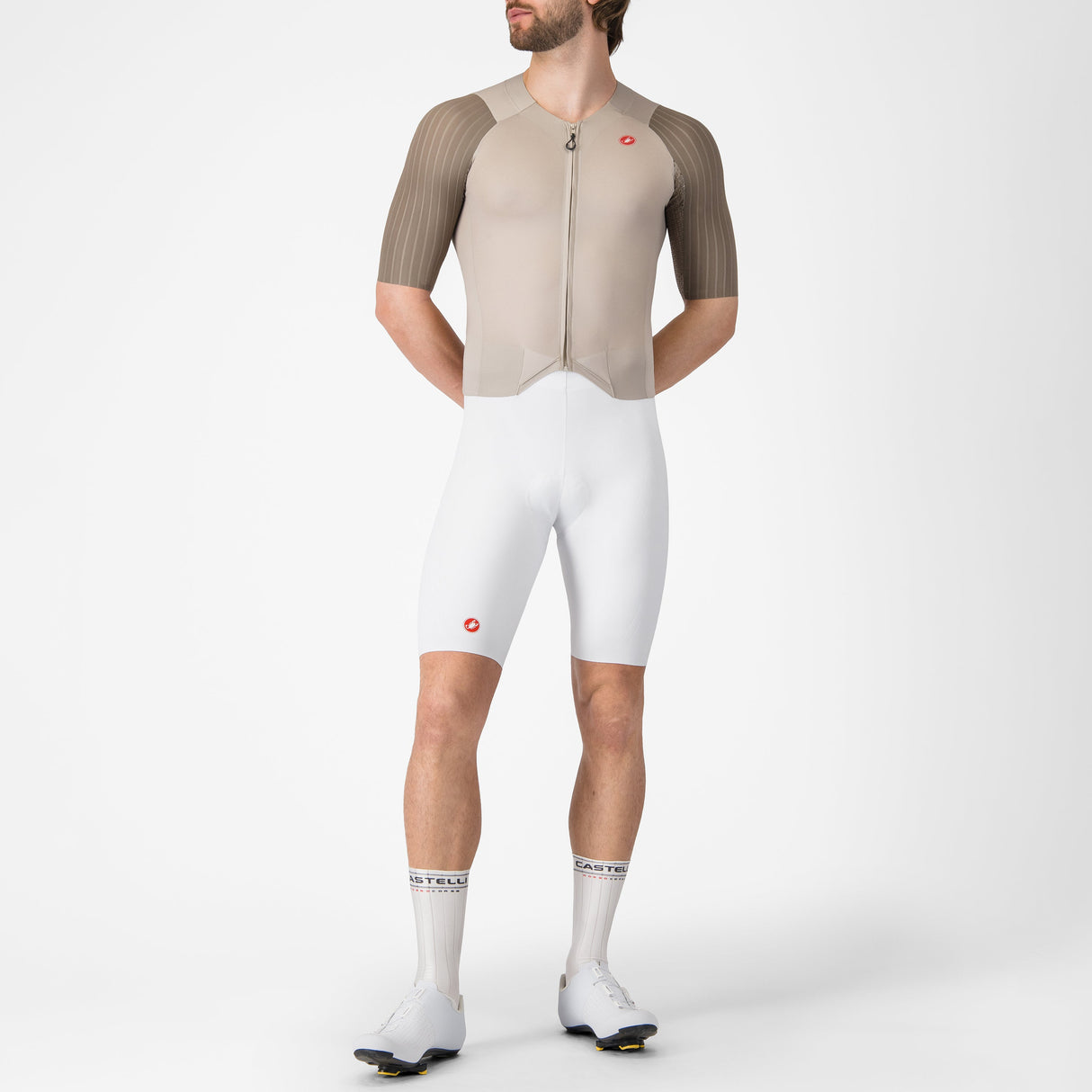 Body Castelli Sanremo S Speed Suit - Beige Castelli