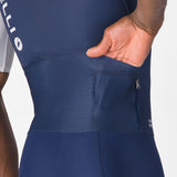 Body Castelli Saturday Morning Skinsuit - Blu Castelli