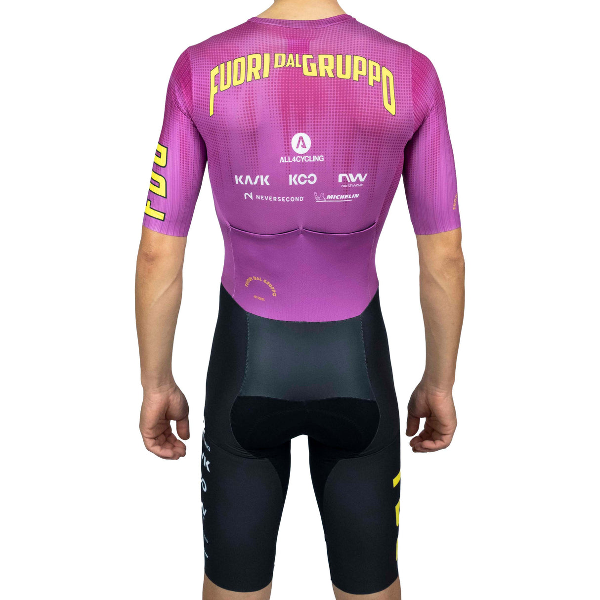 Body Fuori dal Gruppo Aero - Viola All4cycling