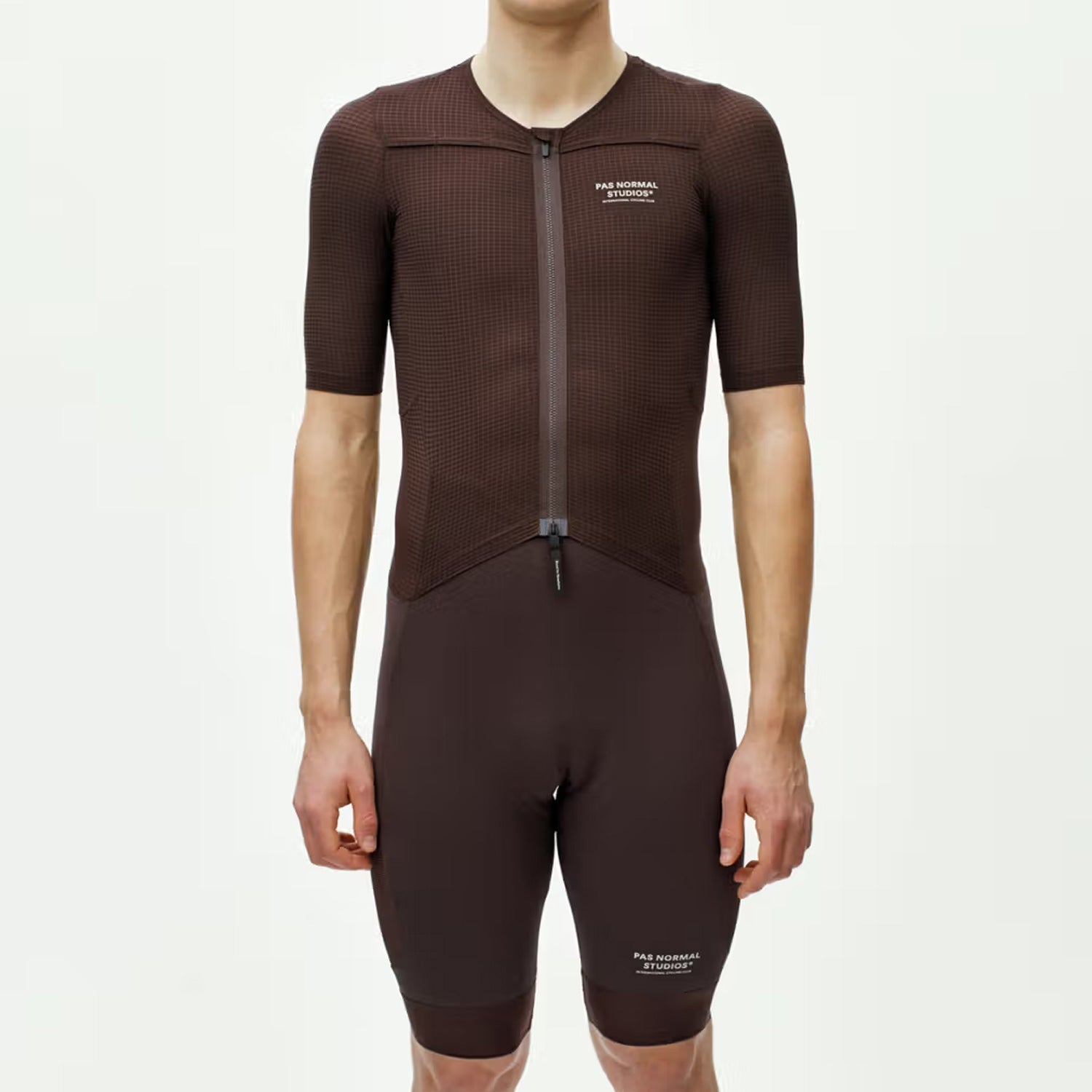 Pas Normal Studios Escapism Skinsuit - Burgundy | All4cycling