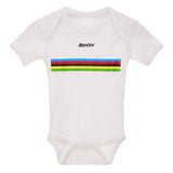 Body ninos Santini UCI - Blanco