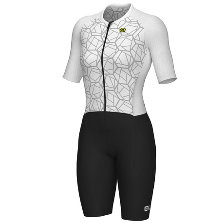 Body donna Ale Tri Focus - Bianco Ale