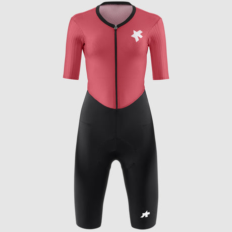 Body donna Assos Dyora R Roadsuit S11 - Rosso Assos