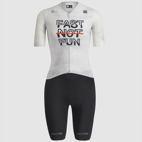 Sportful Fast Not Fun woman suit - White