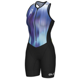 Combinaison femme sans manches Ale Tri Crazy - Bleu