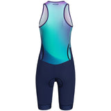 Body donna senza maniche Orca Athlex Race Suit V2 - Blu Orca