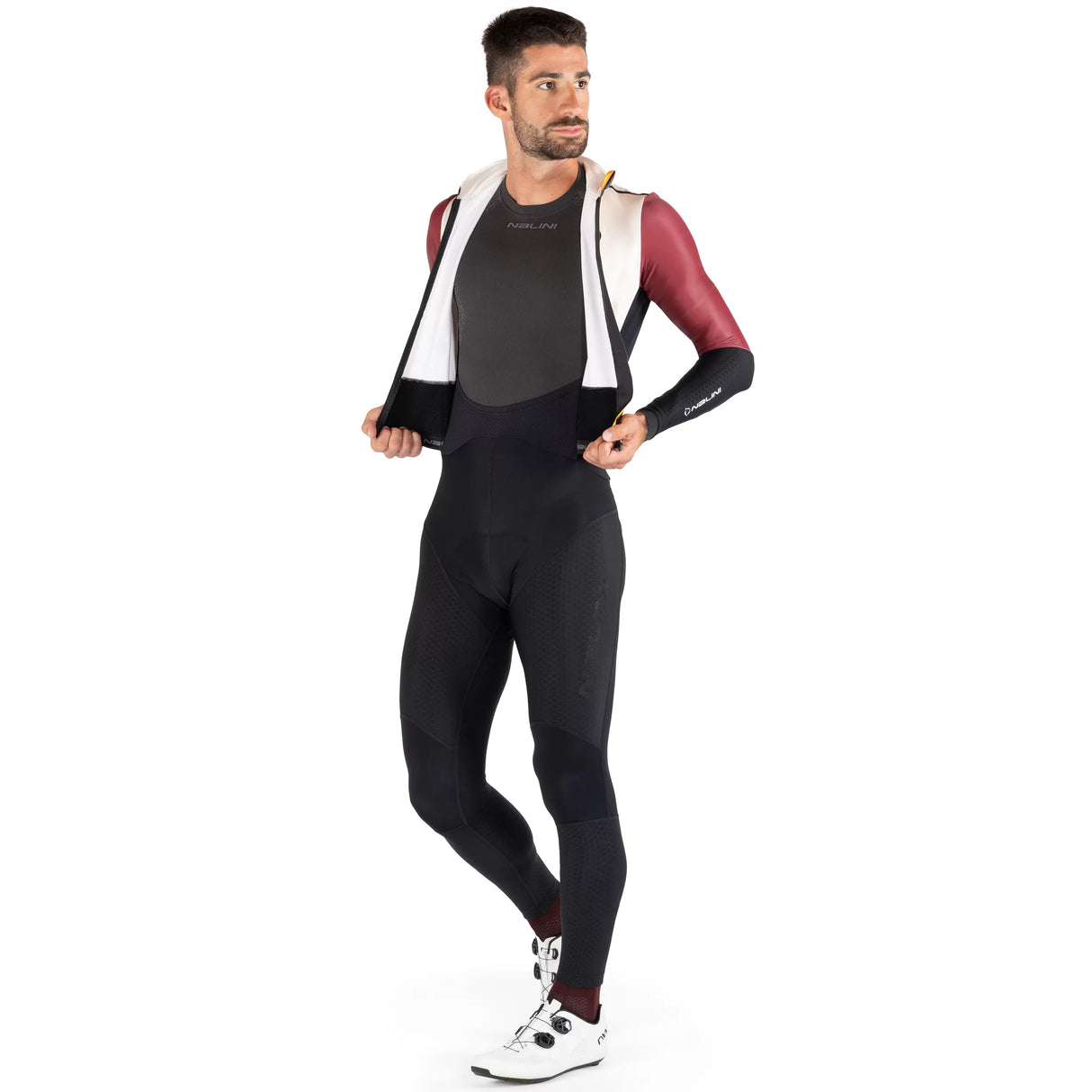 Body invernale Nalini HP Xwarm Suit - Beige nero Nalini