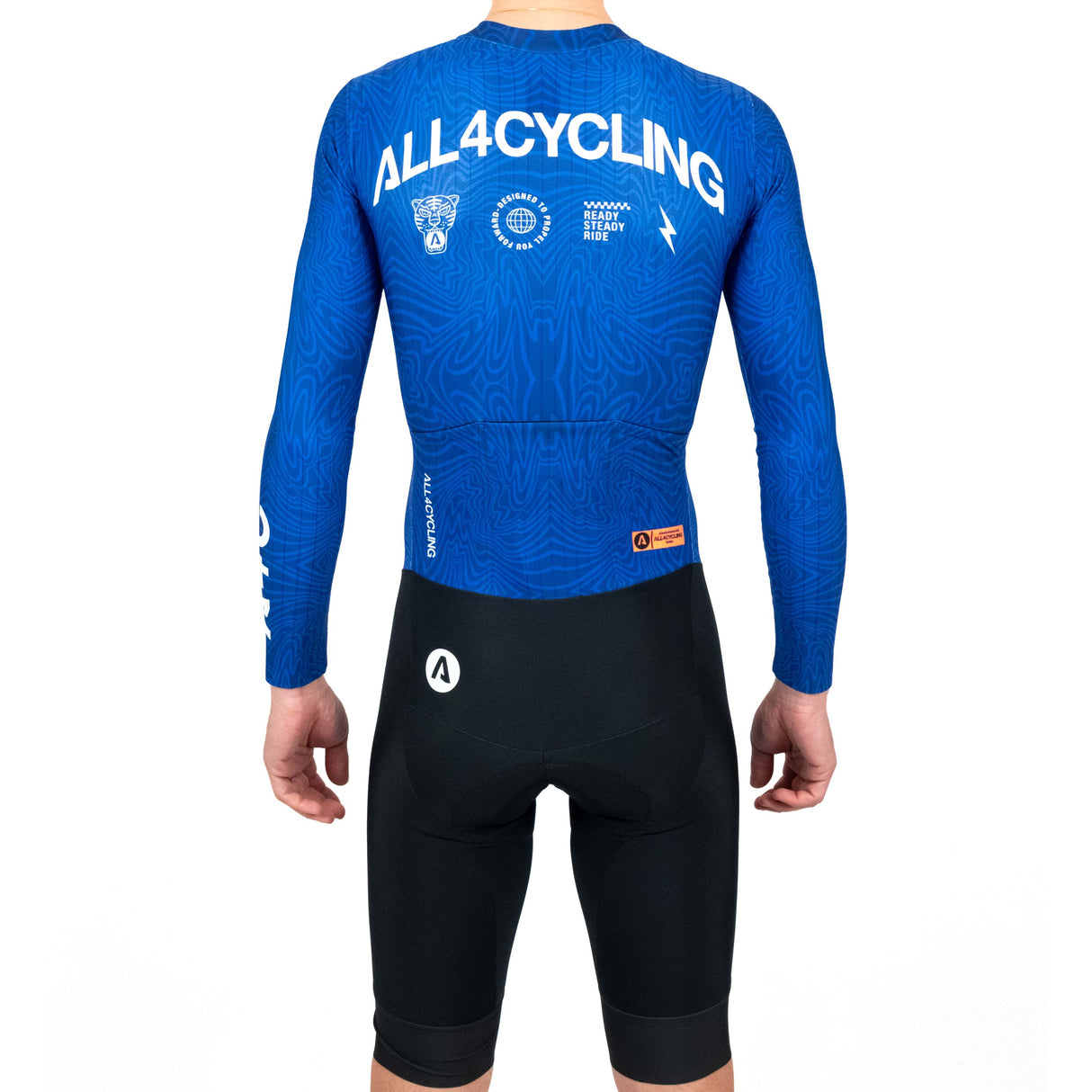 Body maniche lunghe All4cycling Team - The Tiger All4cycling