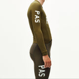 Maillot à manches longues Pas Normal Studios PAS Thermal - Moss Brown