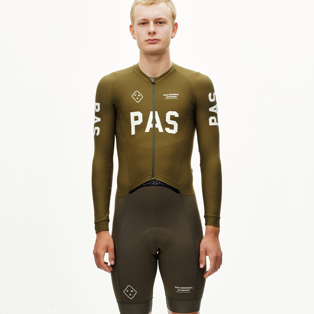 Maillot à manches longues Pas Normal Studios PAS Thermal - Moss Brown