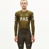 Maillot à manches longues Pas Normal Studios PAS Thermal - Moss Brown