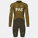 Maillot à manches longues Pas Normal Studios PAS Thermal - Moss Brown