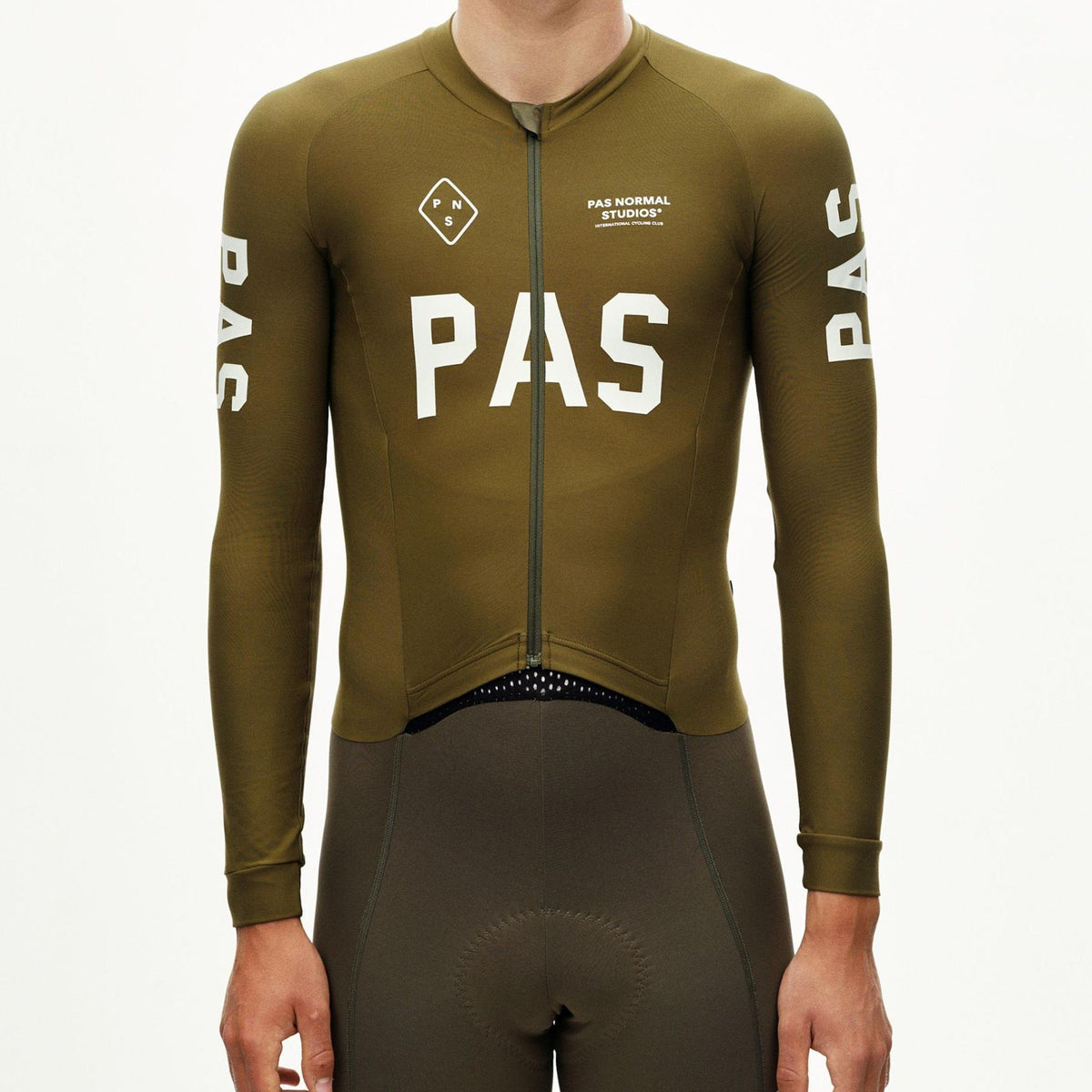 Maillot à manches longues Pas Normal Studios PAS Thermal - Moss Brown