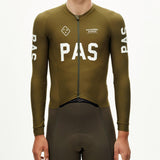 Maillot à manches longues Pas Normal Studios PAS Thermal - Moss Brown