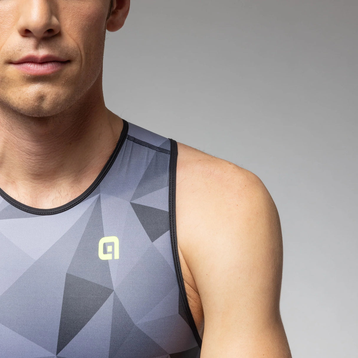 Mono sin mangas Ale Tri Triple - Gris