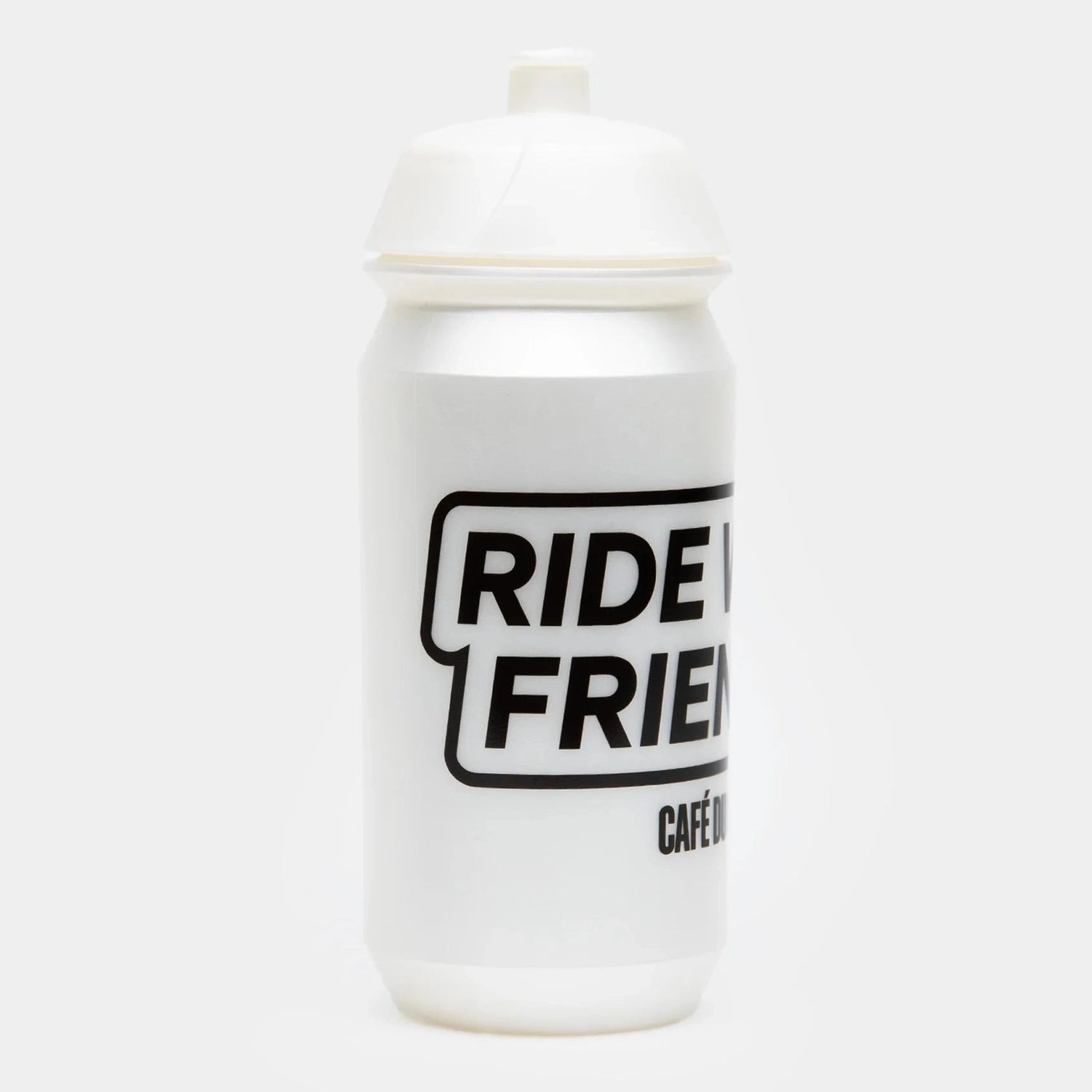 Cafe du Cycliste Ride with Friends Water Bottle 500 ml - White