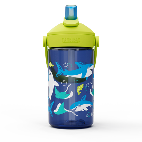 CamelBak Thrive Flip Straw Kids' Water Bottle 410 ml - Sharks and Rays
