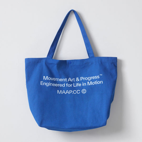 Maap CC Oversized Canvas Tote - Blue