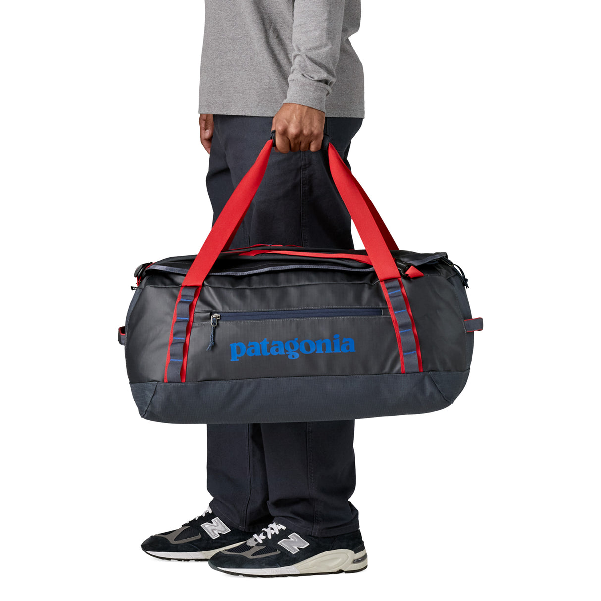 Borsa Patagonia Black Hole Duffel 55L - Blu rosso Patagonia