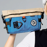 Borsa manubrio Ulac Coursier Jager - Azzurro Ulac