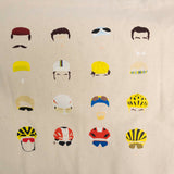 Shopper-Tasche Tour de France - Beige