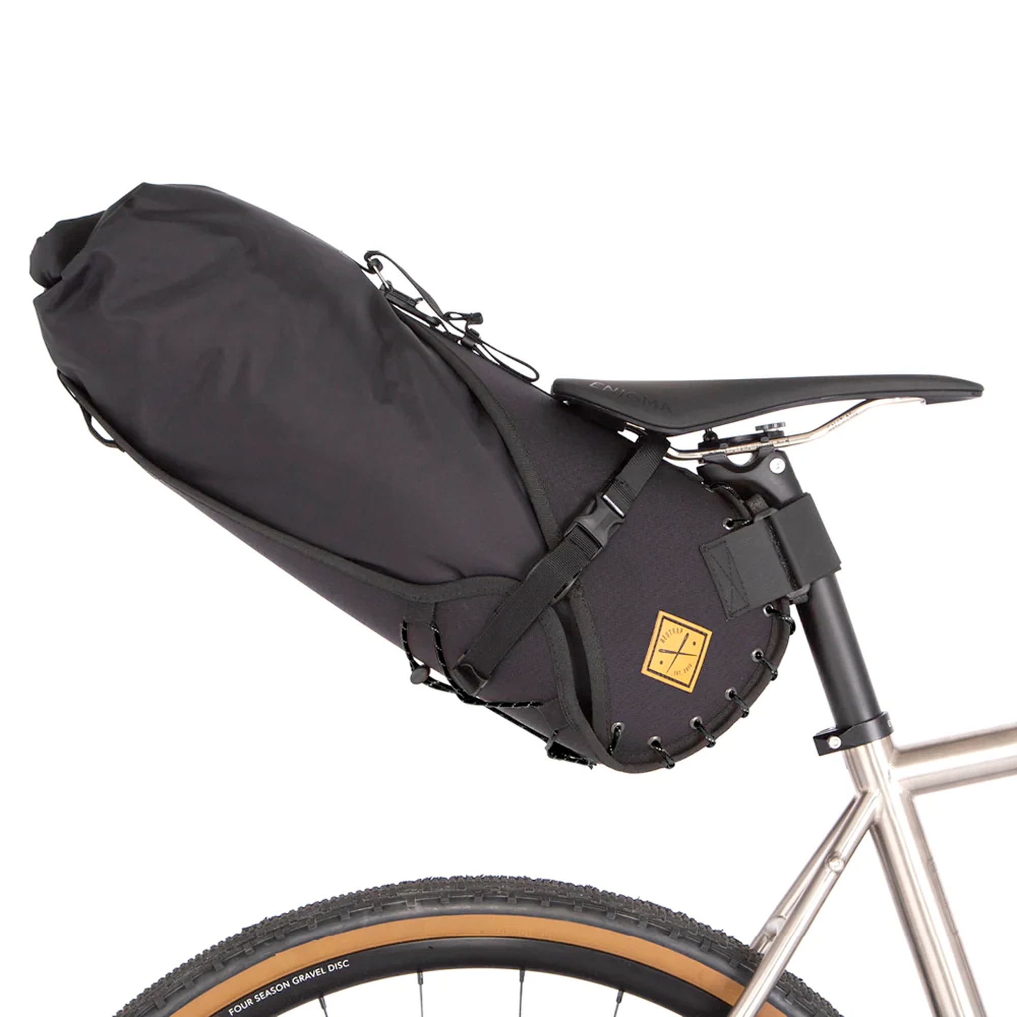 Restrap 14L Saddle Bag - Black