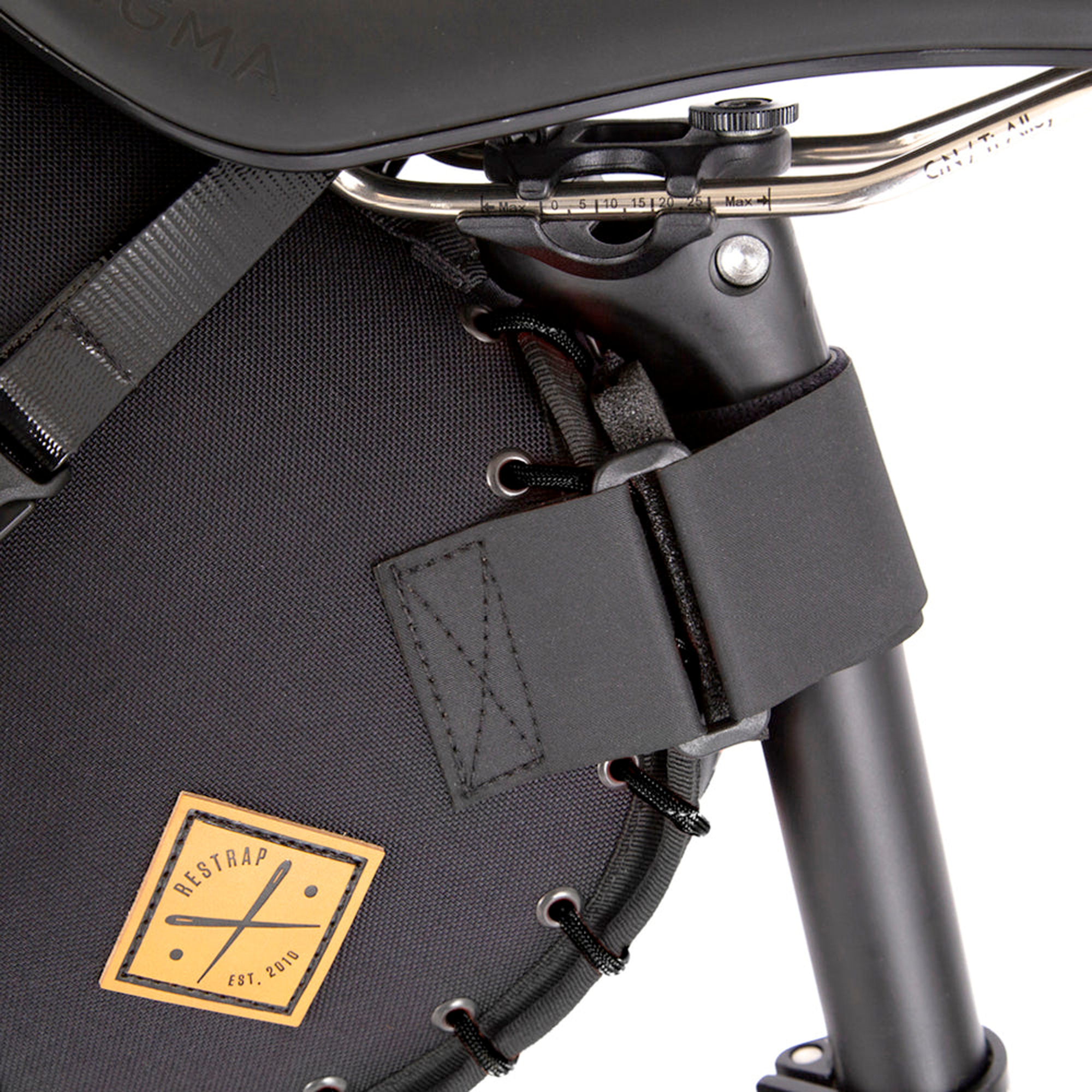 Restrap 14L Saddle Bag - Black