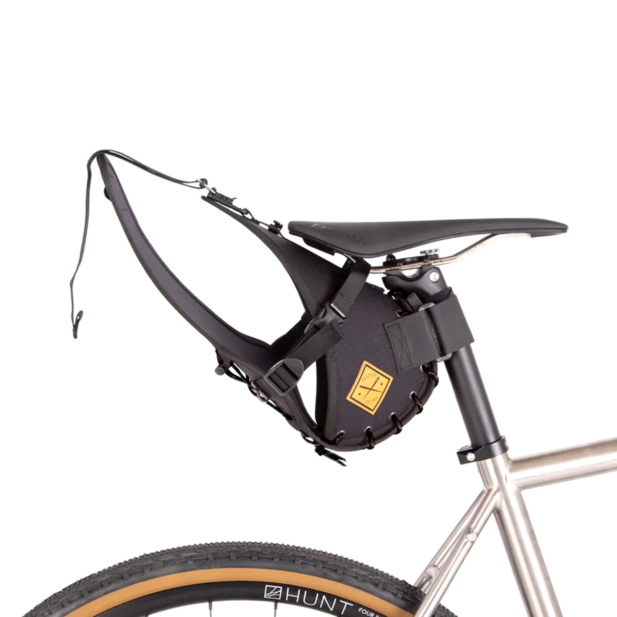 Restrap 8L Saddle Bag - Black