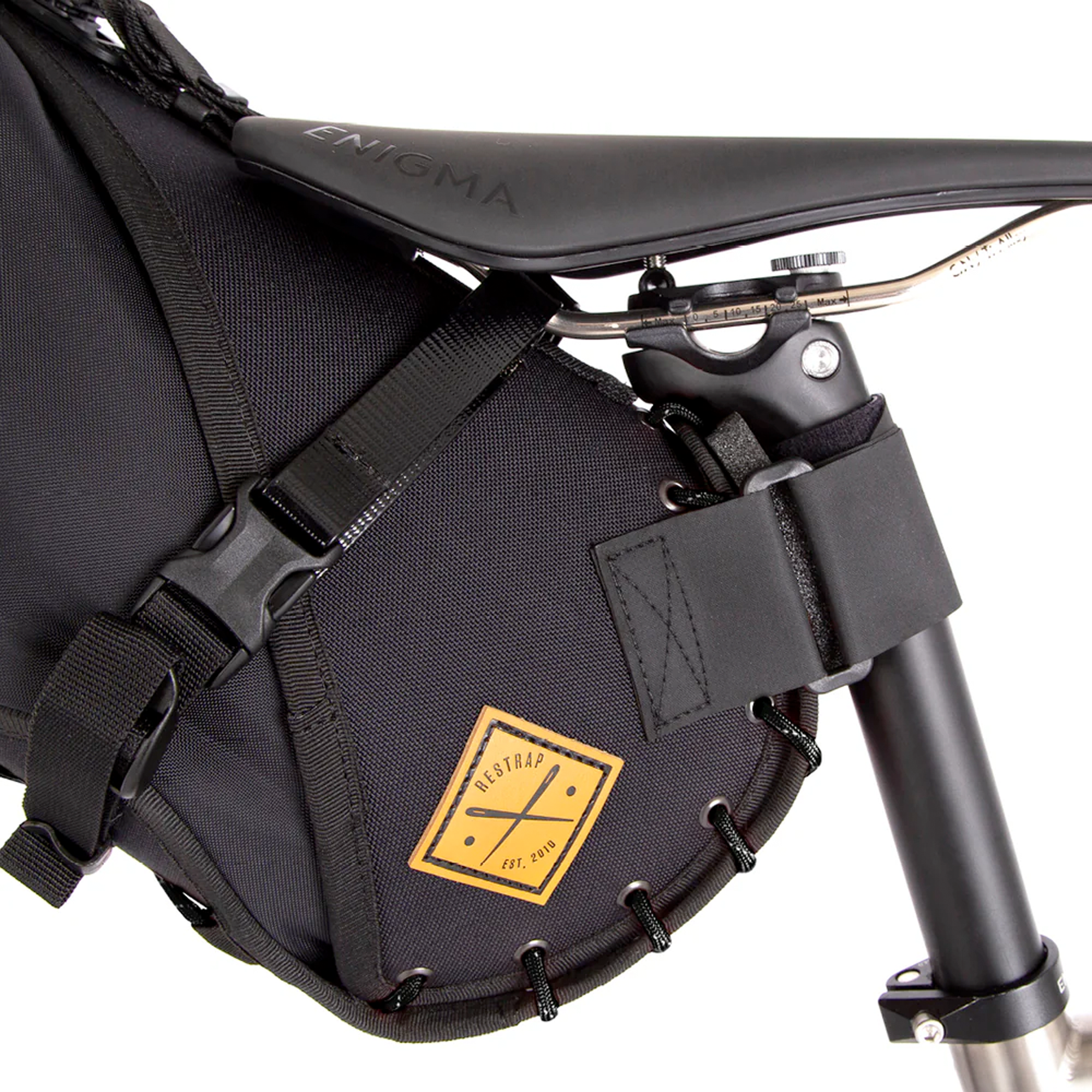 Restrap 8L Saddle Bag - Black