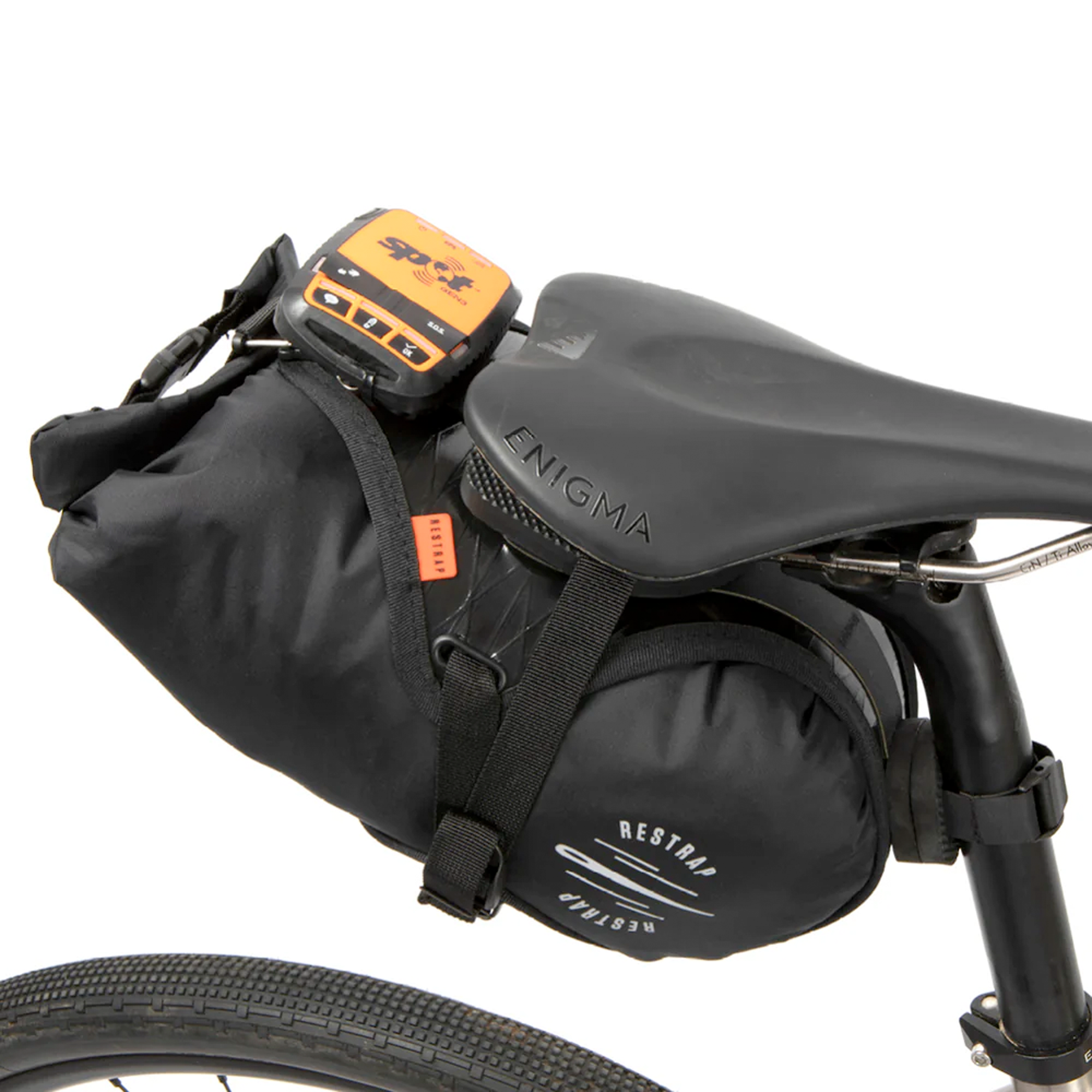 Restrap Race 7L Saddle Bag - Black Restrap
